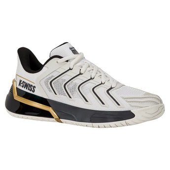 Men's Ultrashot 4 Tennis Shoes Blanc de Blanc and Moonless Night,Footwear,K-Swiss,Blanc de Blanc/Moonless Night,7,Tennis Express,04437-109