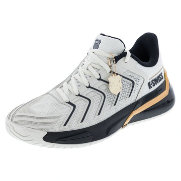 Men's Ultrashot 4 Tennis Shoes Blanc de Blanc and Moonless Night