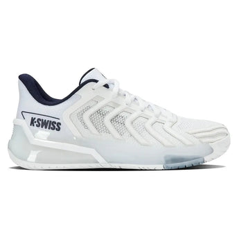Men's Ultrashot 4 Tennis Shoes White and Peacoat-Footwear-K-Swiss-04437-111F25-1-Tennis Express
