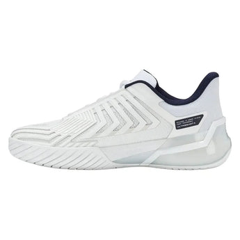 Men's Ultrashot 4 Tennis Shoes White and Peacoat-Footwear-K-Swiss-04437-111F25-3-Tennis Express