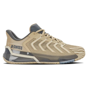 Men's Ultrashot 4 Tennis Shoes Pale Khaki and Turbulence-Footwear-K-Swiss-04437-207U26-1-Tennis Express