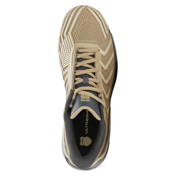 Men's Ultrashot 4 Tennis Shoes Pale Khaki and Turbulence-Footwear-K-Swiss-04437-207U26-3-Tennis Express