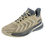Men's Ultrashot 4 Tennis Shoes Pale Khaki and Turbulence,Footwear,K-Swiss,7,PALE_KHAKI/TBL,Tennis Express,04437-207U26copy