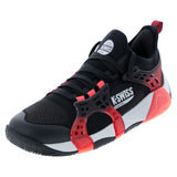 Men's K-Frame Padel Shoes Black and Micro Chip-Footwear-K-Swiss-04597-074S26copy-Tennis Express