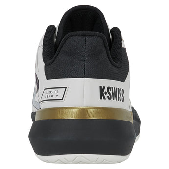Men's Ultrashot Team 2 Tennis Shoes Blanc de Blanc and Moonless Night,Footwear,K-Swiss,,,Tennis Express,04598-109F26-4