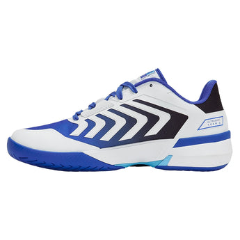 Men's Ultrashot Team 2 Tennis Shoes White and Dazzling Blue-Footwear-K-Swiss-04598-148S26-2-Tennis Express
