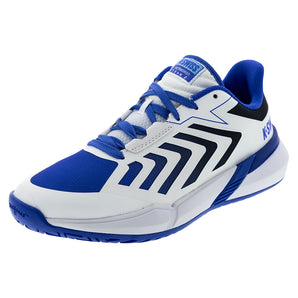 Men's Ultrashot Team 2 Tennis Shoes White and Dazzling Blue-Footwear-K-Swiss-04598-148S26copy-Tennis Express