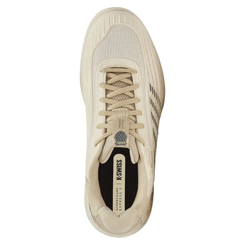 Men's Hypercourt Express 3 Tennis Shoes Whitecap Grey and Pale Khaki-Footwear-K-Swiss-04603-081U26-3-Tennis Express