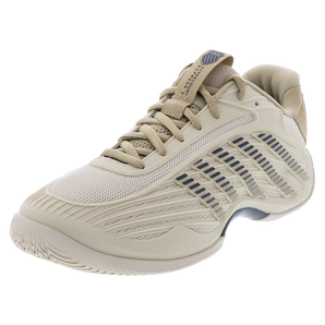 Men's Hypercourt Express 3 Tennis Shoes Whitecap Grey and Pale Khaki,Footwear,K-Swiss,7,WHITECAP_GRAY/PL_KHK,Tennis Express,04603-081U26copy
