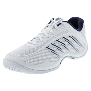 Men's Hypercourt Express 3 Tennis Shoes White and Peacoat-Footwear-K-Swiss-04603-161S26copy-Tennis Express