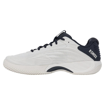 Men's Hypercourt Express 3 Tennis Shoes Blanc de Blanc and Carbon,Footwear,K-Swiss,,,Tennis Express,04603-162-1