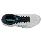 Men's Hypercourt Express 3 Tennis Shoes Blanc de Blanc and Carbon,Footwear,K-Swiss,,,Tennis Express,04603-162-3
