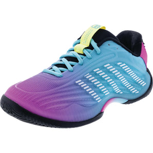 Men's Hypercourt Express 3 Tennis Shoes Neon Pink and Neon Blue, K-Swiss, Tennis Express, 04603-603F26-6