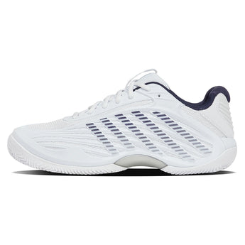 Men's Hypercourt Express 3 Clay Tennis Shoes White and Peacoat-Footwear-K-Swiss-04604-161S26-1-Tennis Express