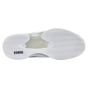 Men's Hypercourt Express 3 Clay Tennis Shoes White and Peacoat-Footwear-K-Swiss-04604-161S26-5-Tennis Express