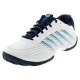 Men's CLAY Court Hypercourt Express 3 Tennis Shoes Blanc de Blanc and Carbon,Footwear,K-Swiss,Blanc de Blanc/Carbon,7,Tennis Express,04604-162F26copy
