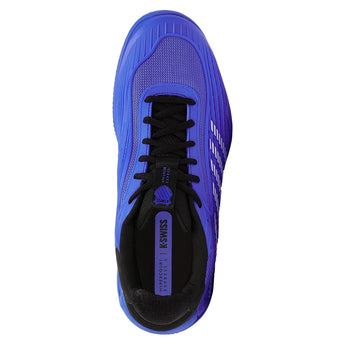 Men's Hypercourt Express 3 Clay Tennis Shoes Dazzling Blue and Black-Footwear-K-Swiss-04604-416S26-3-Tennis Express