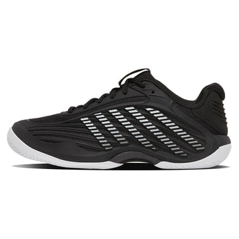 Men's Hypercourt Express 3 2E Width Tennis Shoes Black and White-Footwear-K-Swiss-04605-002S26-1-Tennis Express
