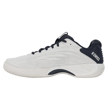 Men's Hypercourt Express 3 2E Tennis Shoes Blanc de Blanc and Carbon,Footwear,K-Swiss,,,Tennis Express,04605-162F26-2