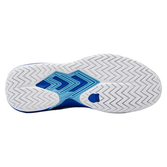 Men's Ultrashot Light Tennis Shoes White and Dazzling Blue, K-Swiss, Tennis Express, 04767-158S26-9