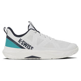 Men's K-Speed Team Tennis Shoes White and Baltic,Footwear,K-Swiss,,,Tennis Express,04898-131-1
