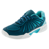 Men's Express Light 2 Pickleball Shoes Miditerranea and Blanc de Blanc,Footwear,K-Swiss,Miditerranea/Blanc de Blanc,7,Tennis Express,04902-407F26copy