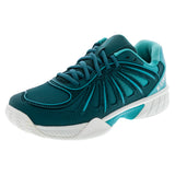 Men's Express Light 2 Pickleball Shoes Miditerranea and Blanc de Blanc,Footwear,K-Swiss,Miditerranea/Blanc de Blanc,7,Tennis Express,04903-407F26copy