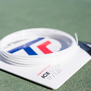 Ice Code White Tennis String, Tecnifibre, Tennis Express, 04GIC:SET-4