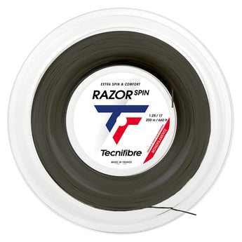 Razor Spin Carbon Tennis Reel,Strings,Tecnifibre,Carbon,17,Tennis Express,04RRASPI25_17