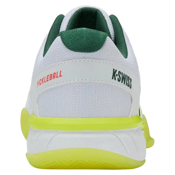 Men's Express Light Pickleball Shoes White and Neon Lime-Footwear-K-Swiss-06563-121F25-4-Tennis Express