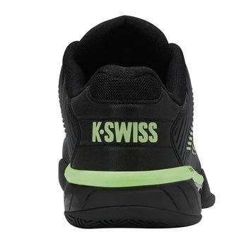 Men's Hypercourt Express 2 Tennis Shoes Black and Soft Neon Green-Footwear-K-Swiss-06613-011F25-5-Tennis Express
