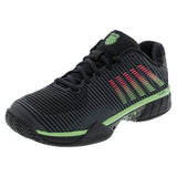 Men's Hypercourt Express 2 Tennis Shoes Black and Soft Neon Green-Footwear-K-Swiss-06613-011F25copy-Tennis Express