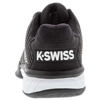 Men's Hypercourt Express 2 Tennis Shoes Black and White-Footwear-K-Swiss-06613-039B-4-Tennis Express