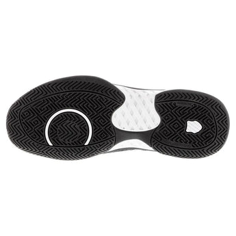 Men's Hypercourt Express 2 Tennis Shoes Black and White-Footwear-K-Swiss-06613-039B-5-Tennis Express