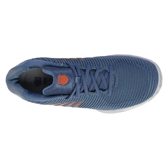 Men's Hypercourt Express 2 Tennis Shoes Infinity and Arctic Ice-Footwear-K-Swiss-06613-043U25-6-4-[Sku]-Tennis Express