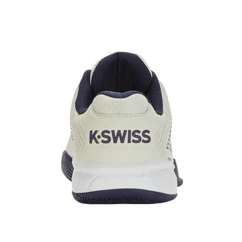 Men's Hypercourt Express 2 Tennis Shoes Vaporous Gray and White Peacoat-Footwear-K-Swiss-06613-090-4-Tennis Express