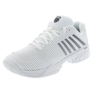 Men's Hypercourt Express 2 Tennis Shoes White and Black,Footwear,K-Swiss,7,,Tennis Express,06613-102Bcopy