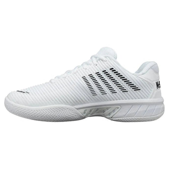 Men's Hypercourt Express 2 Tennis Shoes White and Black-Footwear-K-Swiss-06613-102U20-2-Tennis Express