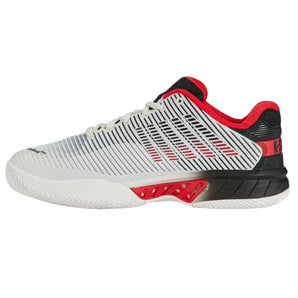 Men's Hypercourt Express 2 Tennis Shoes Bright White and Stretch Limo-Footwear-K-Swiss-06613-104-F24-2-2-[Sku]-Tennis Express