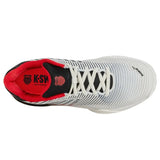 Men's Hypercourt Express 2 Tennis Shoes Bright White and Stretch Limo-Footwear-K-Swiss-06613-104-F24-4-5-[Sku]-Tennis Express