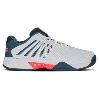 Men's Hypercourt Express 2 Tennis Shoes White and Stargazer-Footwear-K-Swiss-06613-129-0-Tennis Express