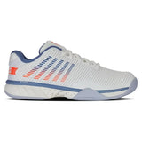 Men's Hypercourt Express 2 Tennis Shoes Lucent White and Infinity-Footwear-K-Swiss-06613-139-0-Tennis Express