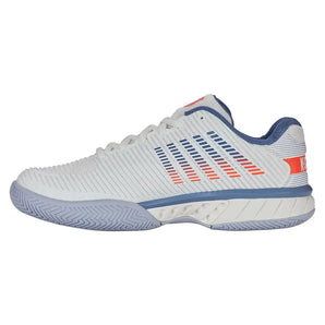 Men's Hypercourt Express 2 Tennis Shoes Lucent White and Infinity-Footwear-K-Swiss-06613-139-4-Tennis Express