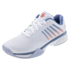 Men's Hypercourt Express 2 Tennis Shoes Lucent White and Infinity-Footwear-K-Swiss-06613-139U25copy_d8764385-d823-4bda-a61b-45bf0fa2e779-Tennis Express