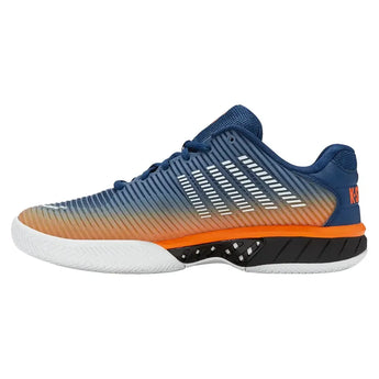 Men's Hypercourt Express 2 Tennis Shoes Blue Opal and Black-Footwear-K-Swiss-06613-407F25-2-Tennis Express
