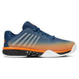 Men's Hypercourt Express 2 Tennis Shoes Blue Opal and Black-Footwear-K-Swiss-06613-407F25-Tennis Express