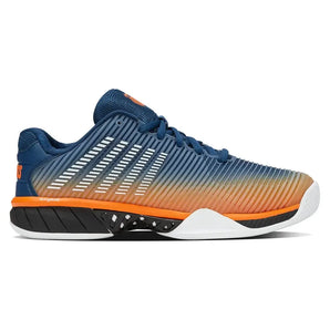 Men's Hypercourt Express 2 Tennis Shoes Blue Opal and Black-Footwear-K-Swiss-06613-407F25-Tennis Express