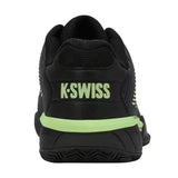Men's Hypercourt Express 2 Clay Tennis Shoes Black and Soft Neon Green-Footwear-K-Swiss-06614-034F25-4-Tennis Express