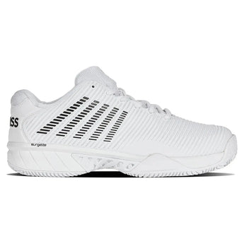 Men's Hypercourt Express 2 Clay Tennis Shoes White and Black-Footwear-K-Swiss-06614-102F22-1-Tennis Express