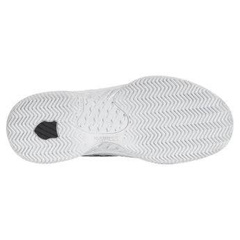 Men's Hypercourt Express 2 Clay Tennis Shoes White and Black-Footwear-K-Swiss-06614-102F22-5-Tennis Express